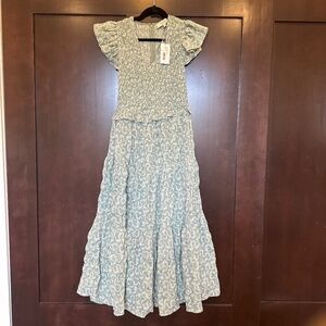 SEA mint green midi/maxi dress